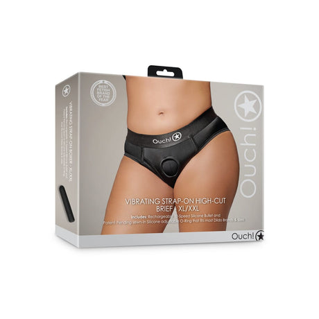 Vibro-Slip hochgeschnitten Schwarz – Ansicht 9
