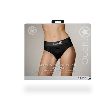 Vibro-Slip hochgeschnitten Schwarz – Ansicht 17