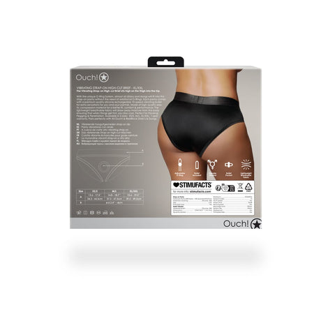 Vibro-Slip hochgeschnitten Schwarz – Ansicht 11