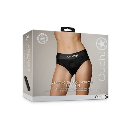 Vibro-Slip hochgeschnitten Schwarz – Ansicht 16