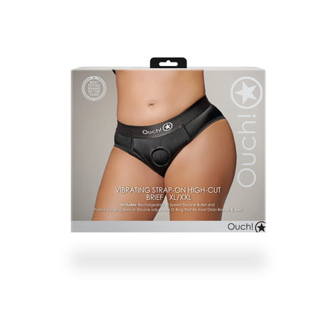 Vibro-Slip hochgeschnitten Schwarz – Ansicht 10