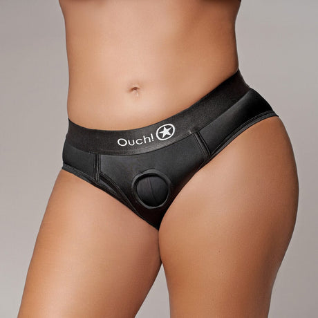 Vibro-Slip hochgeschnitten Schwarz – Ansicht 8