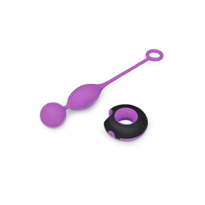Vibroei Double 20 x 3,5 cm Lila