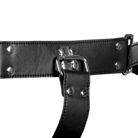 Vollarm-Fesseln Ouch mit abschließbaren Schnallen Schwarz 45,5 cm – Ansicht 7
