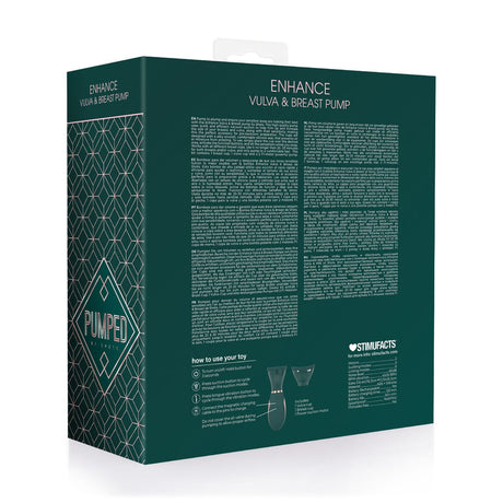 Vulva- und Brustpumpe Enhance Waldgrün – Ansicht 3