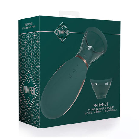Vulva- und Brustpumpe Enhance Waldgrün – Ansicht 2