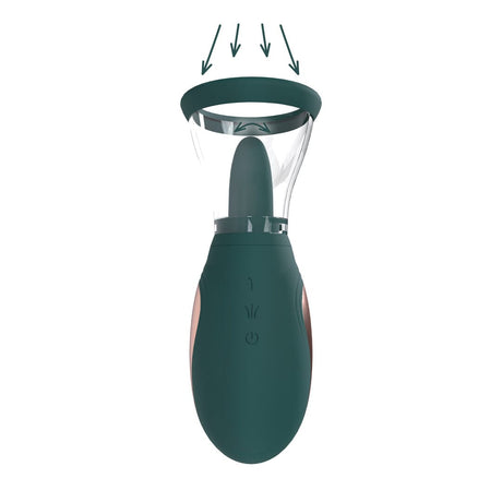 Vulva- und Brustpumpe Enhance Waldgrün