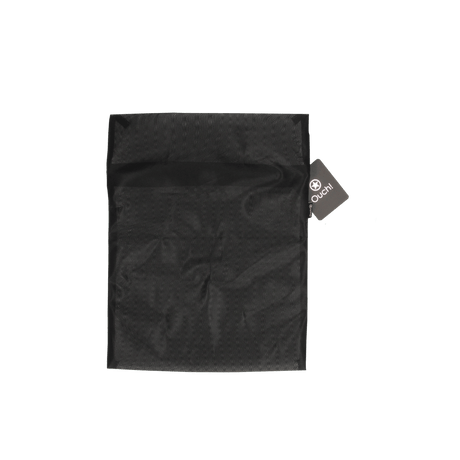 Waschbeutel Ouch aus Netzstoff Schwarz 25 cm