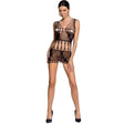 Woman Bodystocking Schwarz Einheitsgröße Modell 28