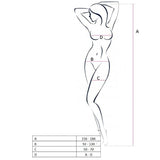 Woman Bodystocking Schwarz Einheitsgröße Modell 9 – Ansicht 3