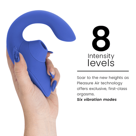 Womanizer - Blend Rabbit Vibrator Stimulator Vibrant Blue