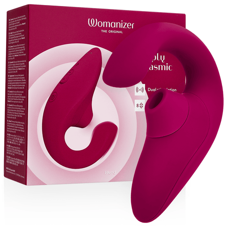 Womanizer - Blend Rabbit Vibrator Stimulator Vibrant Pink