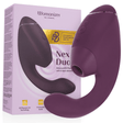 Duo Next Klitoris- und G-Punkt-Stimulator Lila-Schwarz