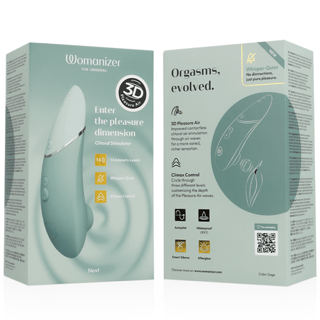 Auflegevibrator Nächster Klitorisstimulator Sage 17,1 x 5,4 cm.6