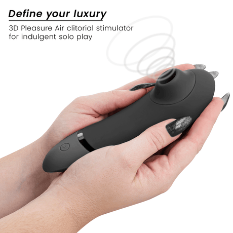 Auflegevibrator Nächster Klitorisstimulator Schwarz 17,1 x 5,4 cm.2