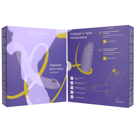 Vibrator Og g-Spot Flieder 3 cm.6