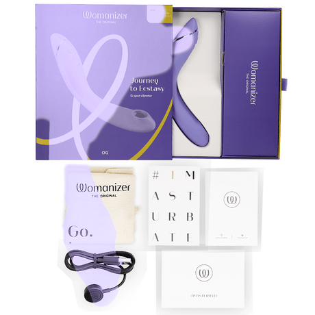 Vibrator Og g-Spot Flieder 3 cm.5