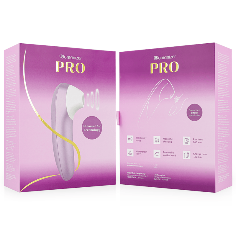 Womanizer - Pro Vibrant Klitoralstimulator Lilac