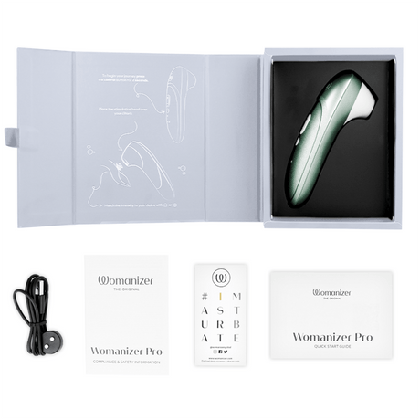 Womanizer - Pro Vibrant Klitoralstimulator Salbeigrün