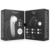 Womanizer - Pro Vibrant Klitoralstimulator Silbergrau