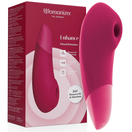 Auflegevibrator Verbessert die Klitorisstimulation Leuchtendes Rosa 50 x 5,2 cm