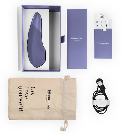Auflegevibrator Verbesserung der Klitorisstimulation Lilac Schwarz 50 x 5,2 cm.5