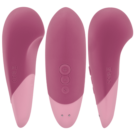 Womanizer - Vibe Lay-On Silent Vibrator Dusky Pink