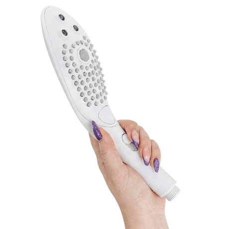 Auflegevibrator Wave Klitoralstimulierender Duschkopf Weiss Weiß.3