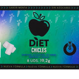 Wug Diet – Zuckerfreie, Funktionelle Minze – Kaufsäulchen, 8 Stück