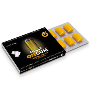Wug Gum - On auf Koffein-, Ginseng- und Guarana-Gummi 1 x 8 Einheiten