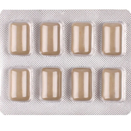 Wug Off – Funktionelles Melatonin & Baldrian – Lakritz – Kaugummi, 8 Stück