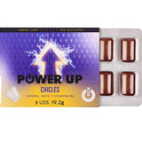 Wug Power Up – Funktioneller Koffein – Und Mate – Kaugummi Mit Kaffeegeschmack, 8 Stück Pro Blisterpackung