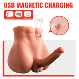 Realistischer Vibrator Bertlett Ass und Anus- Frontposition mit Stossfunktion 18,03 x.1