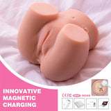 Masturbator Connie Back für Vagina und Anus Realistische Mehrfachpositionen mit Vibration.4