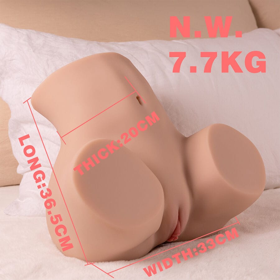 Masturbator Danae Stossender Realistischer Vagina-Mastubador mit Vibration in Mehreren.10