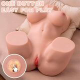 Liebespuppe Dania Realistischer Vibrierender Weiblicher Torso mit Stossfähigkeiten 52 cm.10