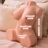 Liebespuppe Dania Realistischer Vibrierender Weiblicher Torso mit Stossfähigkeiten 52 cm.11