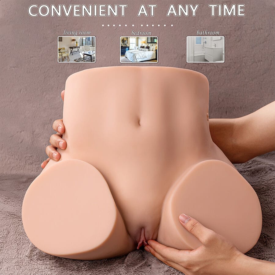 Masturbator Ethel Realistischer Vagina- mit Mehreren Vibrationspositionen.4