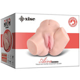 Masturbator EVA Realistischer Mehrfachpositionierter Vagina- und Anus 21 x 20 cm.8