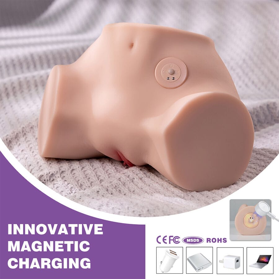 Masturbator Fennie Realistischer mit Vibrationsfunktion und Mehreren Positionen für.11