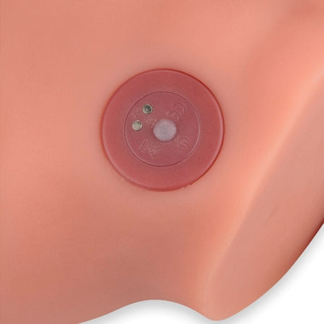 Realistischer Vibrator Frederico Frontposition mit Stossfunktion.8