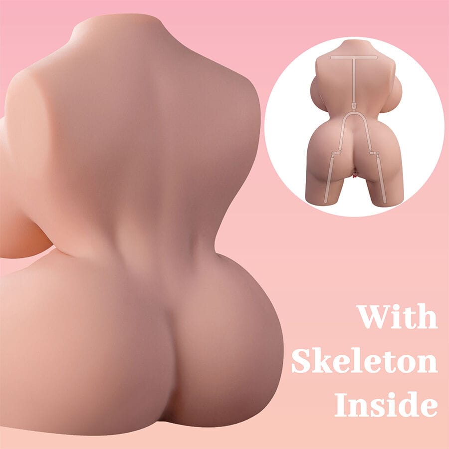 Liebespuppe Frieda Realistischer Weiblicher Torso mit Vibration 36 cm.15