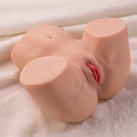 Xise - Maya Realistischer Masturbator mit Saugfunktion für Vagina und Anus, Vibration und Saugfunktion, 4,5 kg