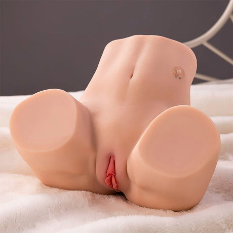 Xise - Maya Realistischer Masturbator mit Saugfunktion für Vagina und Anus, Vibration und Saugfunktion, 4,5 kg