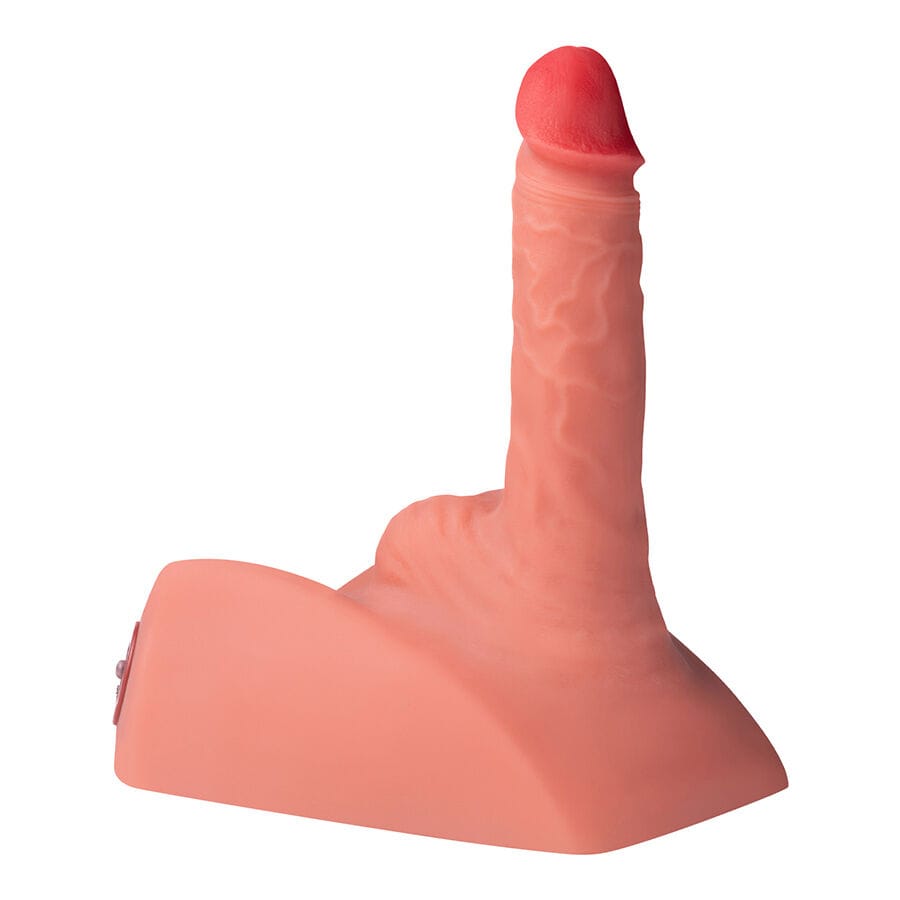 Realistischer Vibrator Michael und Anusmasturbator mit Stossfunktion 20 x 19 cm.5