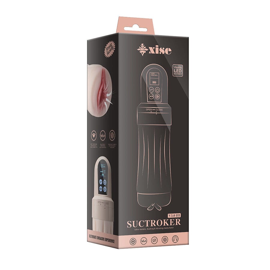 Masturbator Suctroker V3.0 Iii Vaginalmasturbator mit Vibration 27 x 8 cm.6