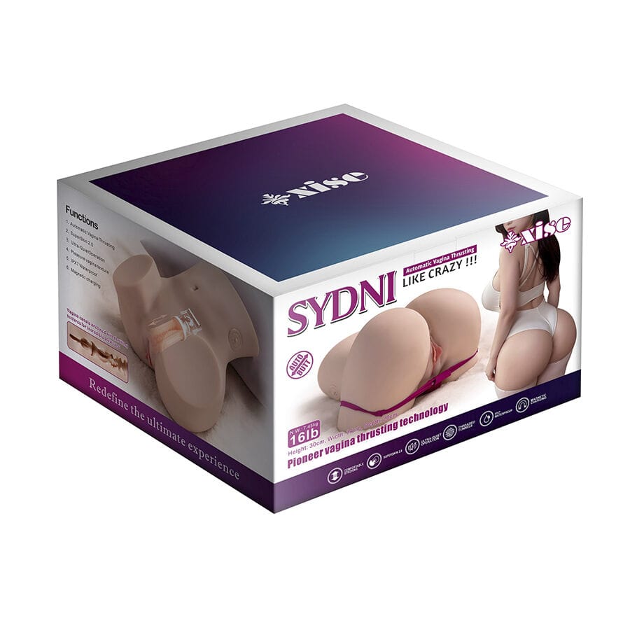 Masturbator Sydni Realistischer Mehrfachpositions-Vagina- mit Stossfunktion.16