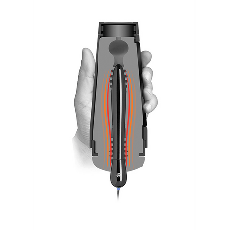 Zubehör Main Squeeze Wärmestab für Masturbatoren Schwarz 18,4 x Ø 1,9 cm – Ansicht 3